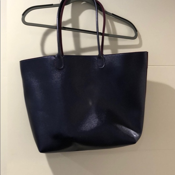 Bath & Body Works Handbags - Shiny purple shoulder bag